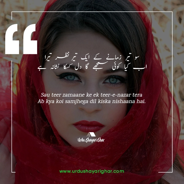 Ankhain Poetry in Urdu