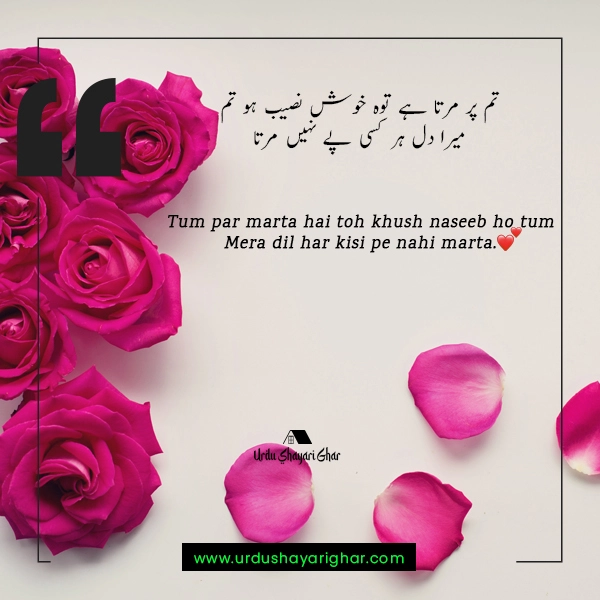 Romantic Urdu Poetry Lover