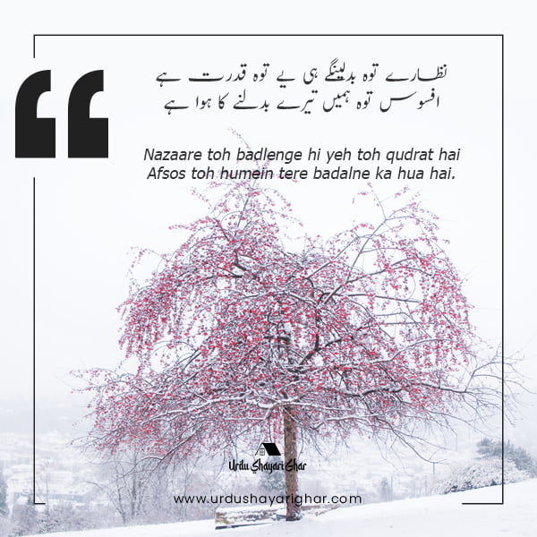 poetry in urdu bewafa