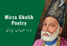 Mirza Ghalib Poetry Urdu